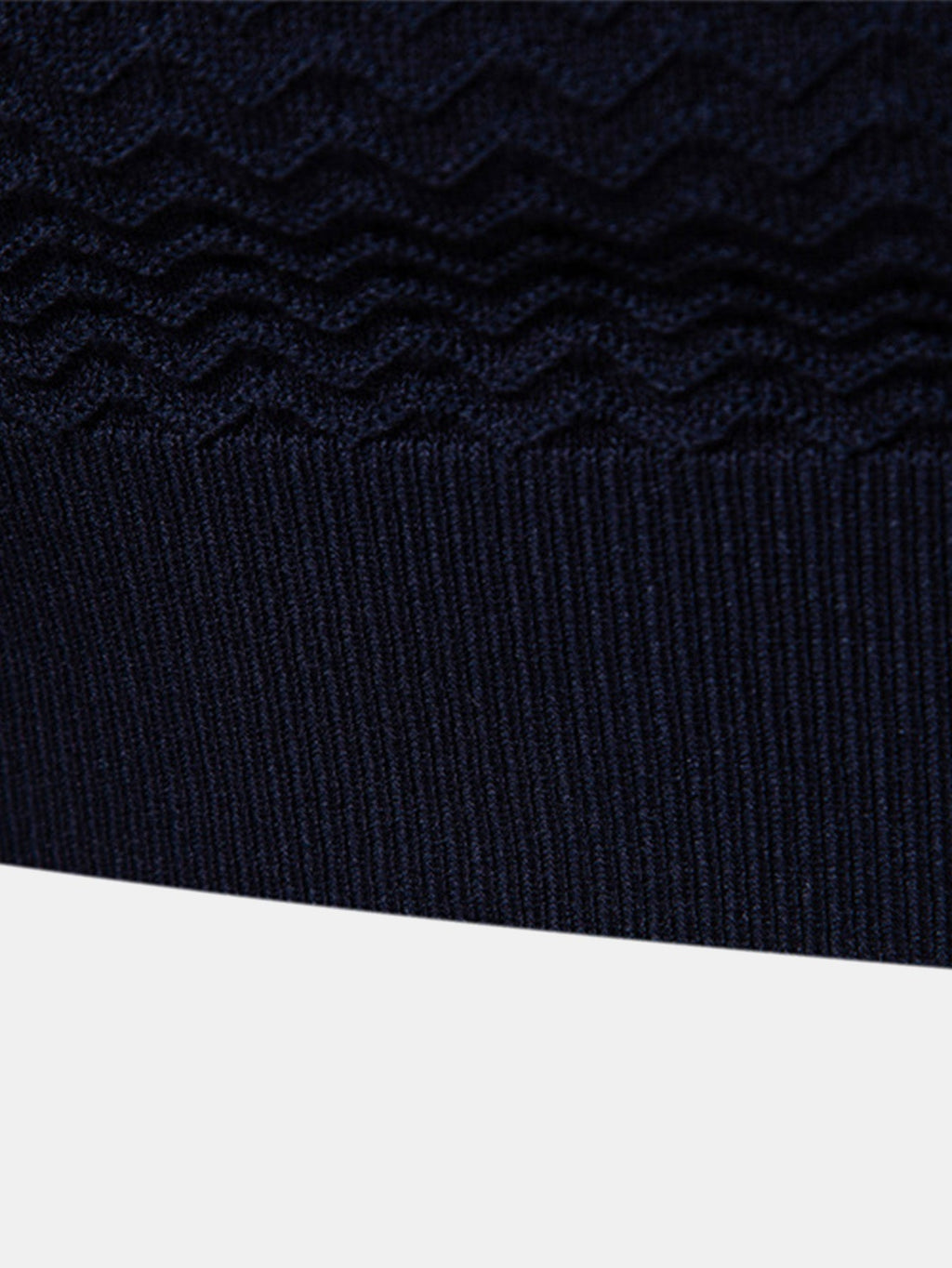 Polo Texturizado Jaguar - Estilo Zip