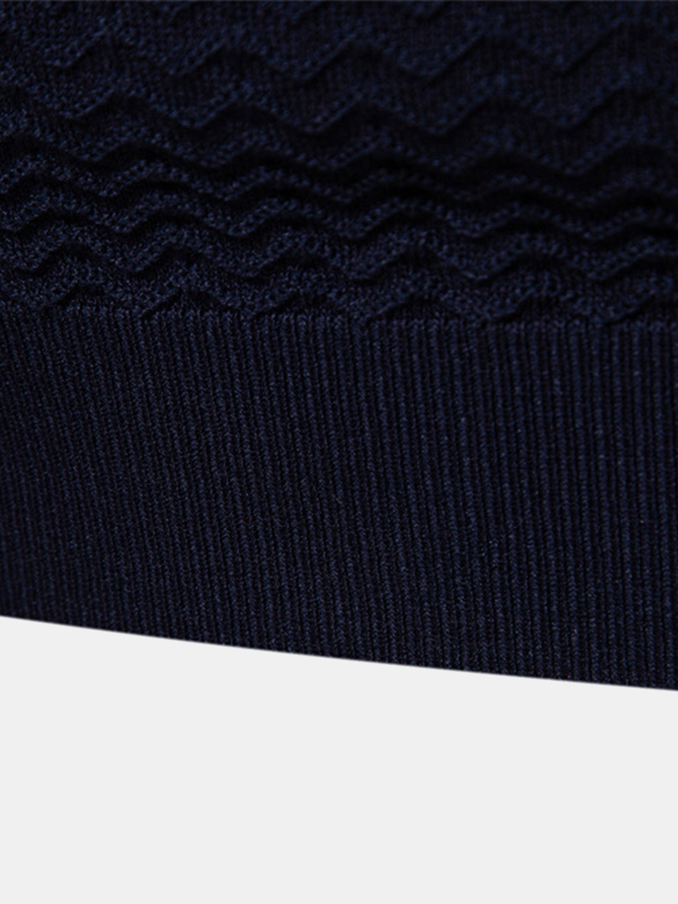 Polo Texturizado Jaguar - Estilo Zip