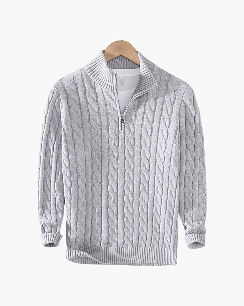 Glamm | Knit Sweater with Zipper