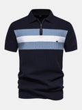 Polo Texturizado Jaguar - Estilo Zip