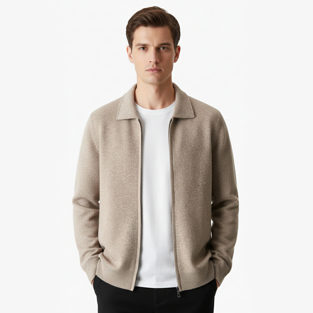 Merino Heritage Cardigan – Elegancia de Lana Pura