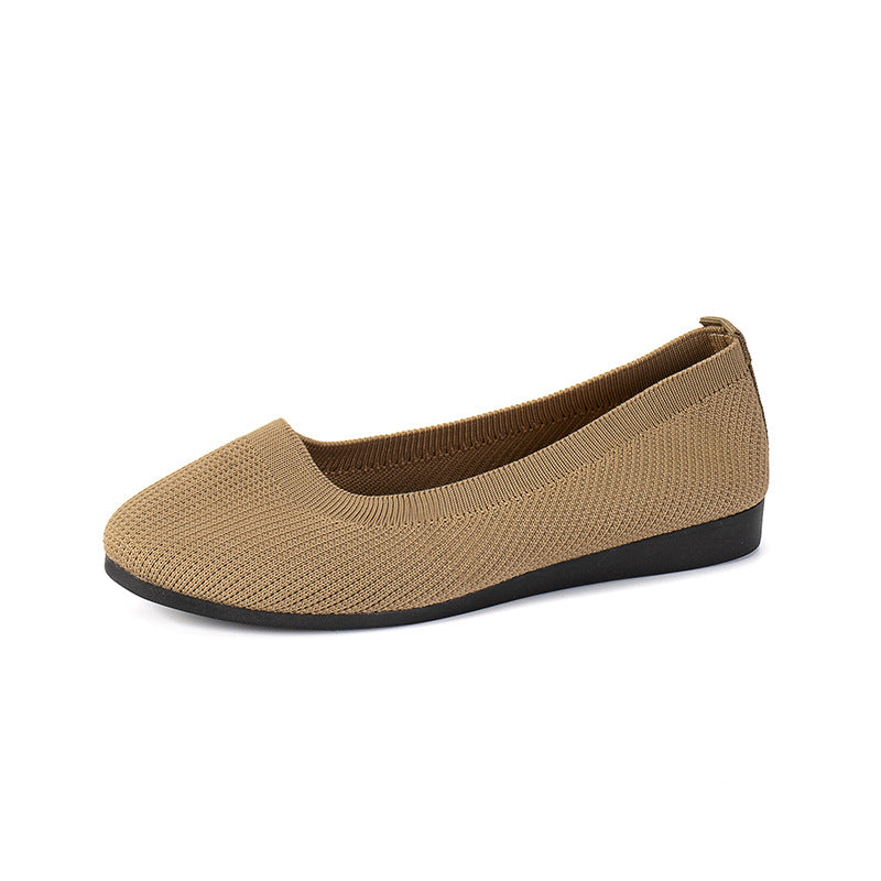 Amélie | Zapatos ortopédicos planos sin cordones con diseño cerrado