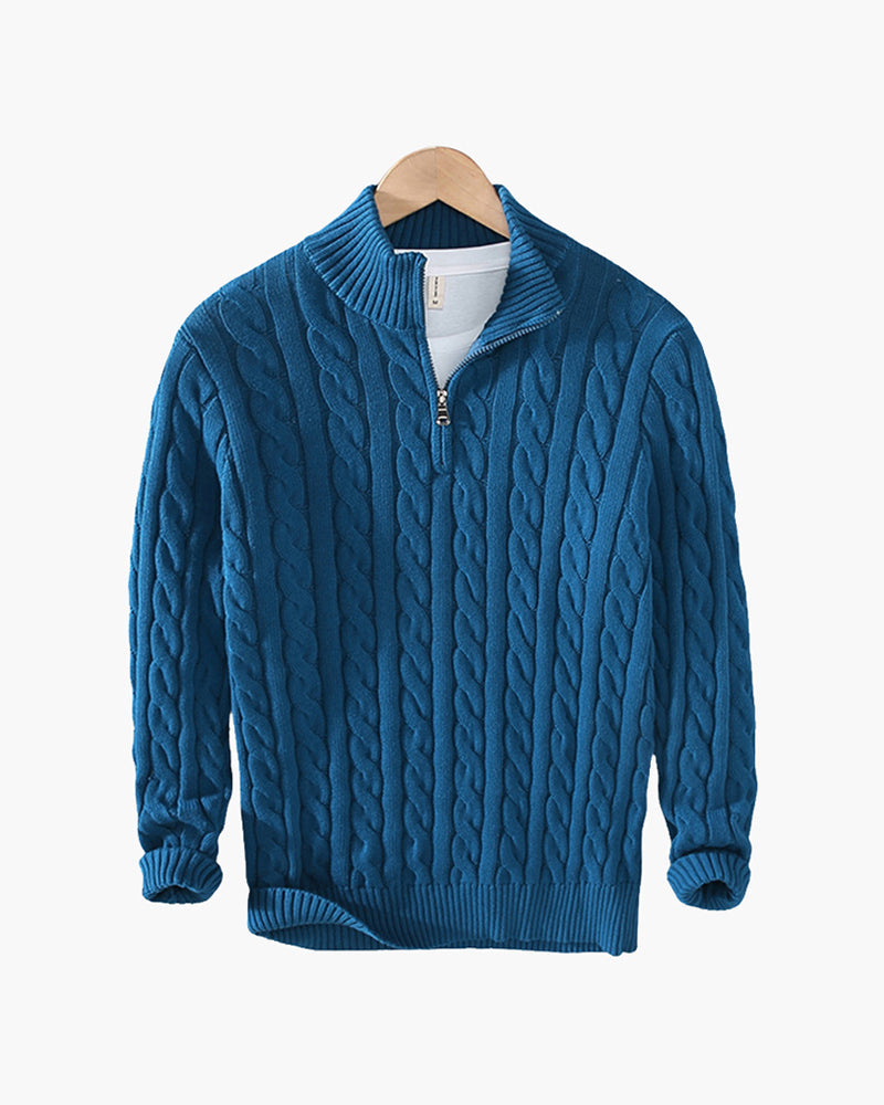 Glamm | Knit Sweater with Zipper