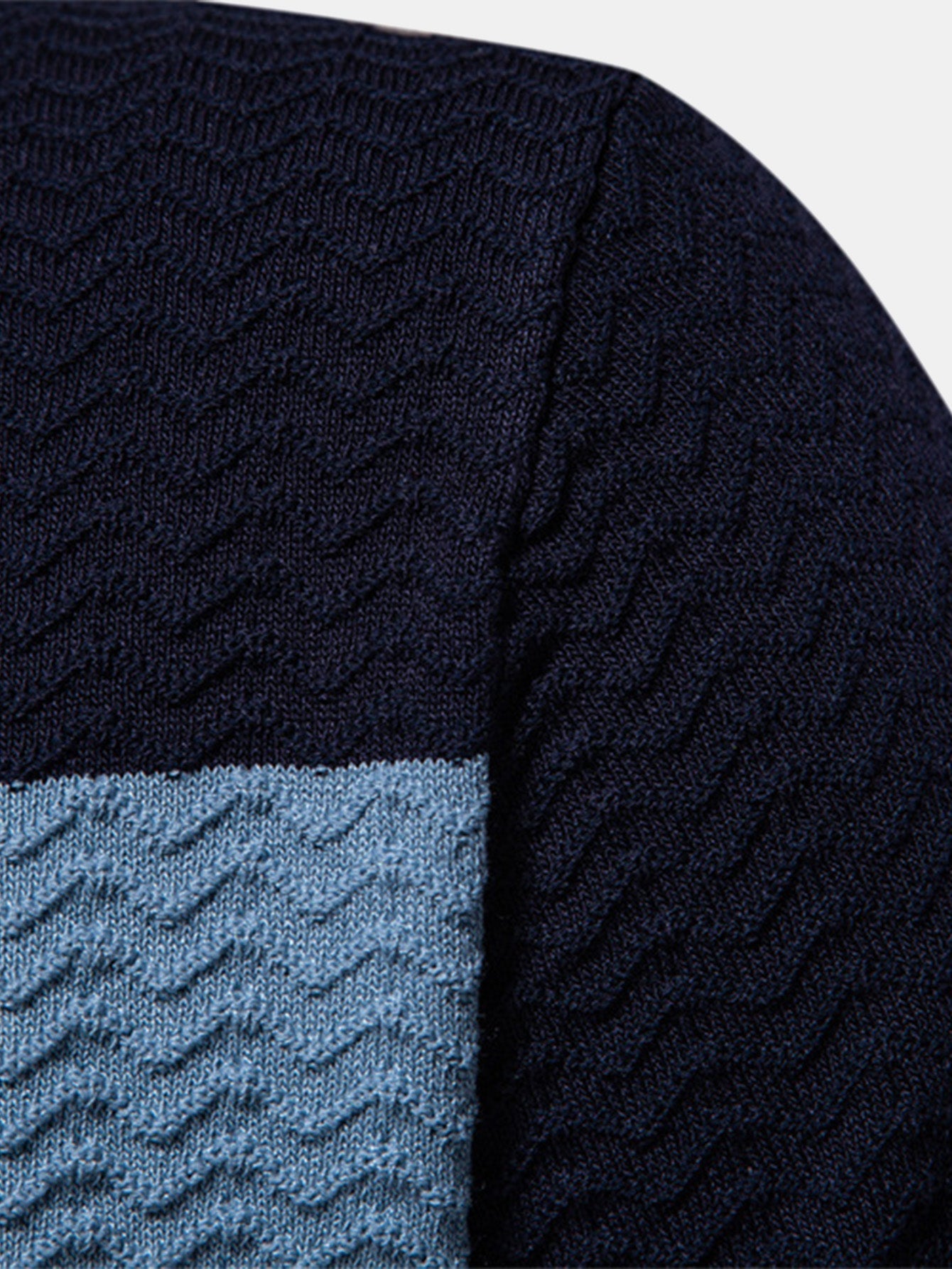 Polo Texturizado Jaguar - Estilo Zip