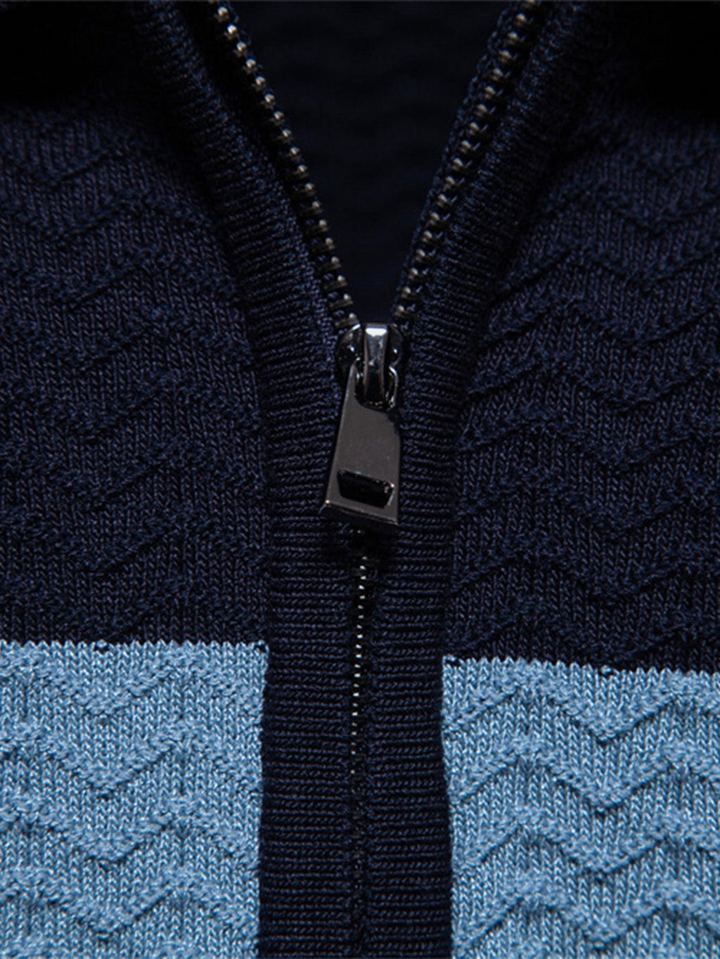 Polo Texturizado Jaguar - Estilo Zip