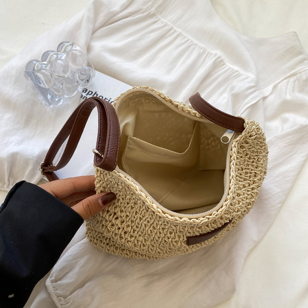 Alice | Bolso Bandolera Tejido con Correa de Hombro