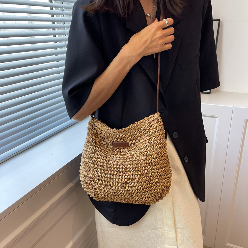 Alice | Bolso Bandolera Tejido con Correa de Hombro