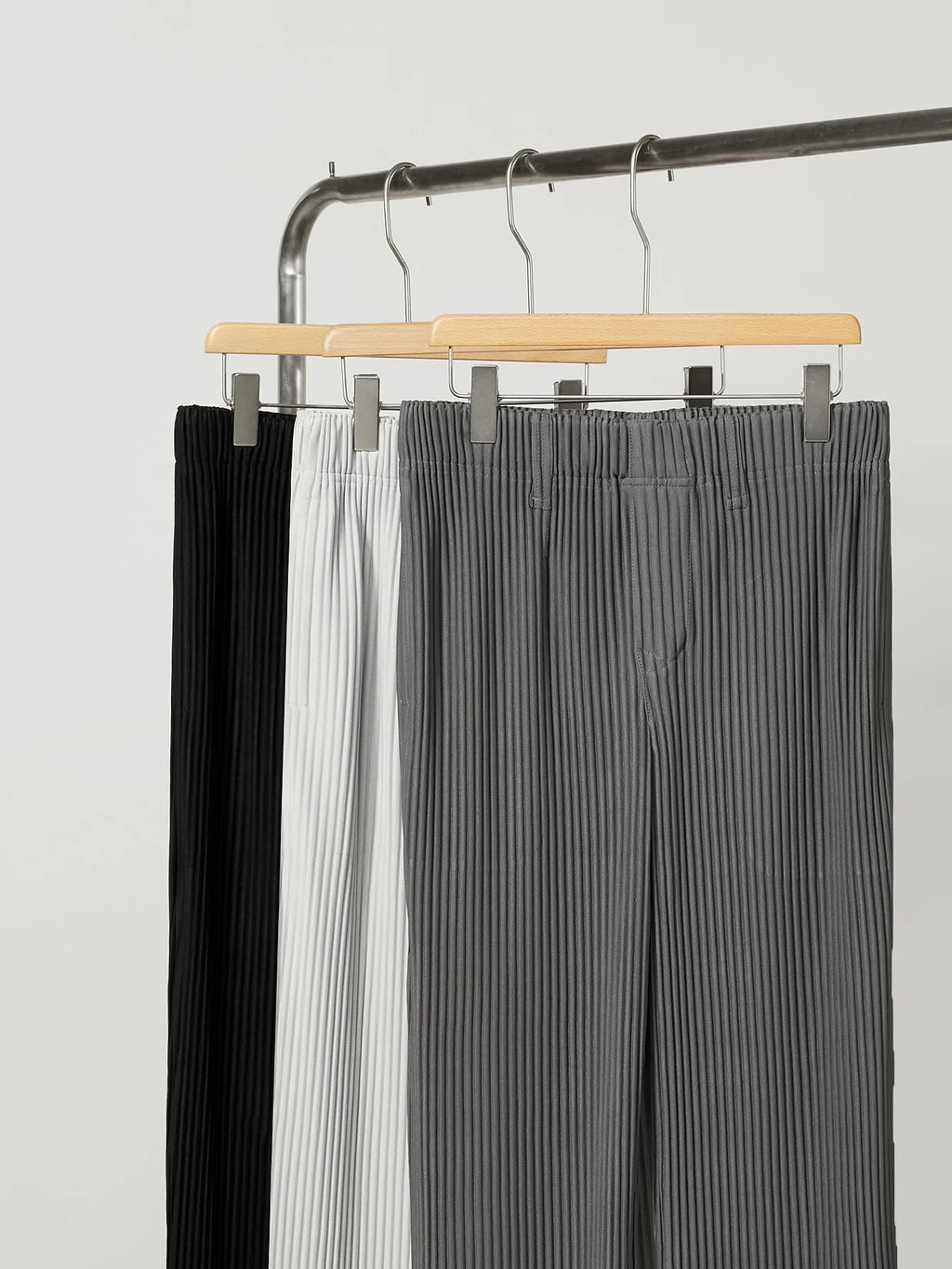 Pantalón Argento Plisado Business Casual Hombre
