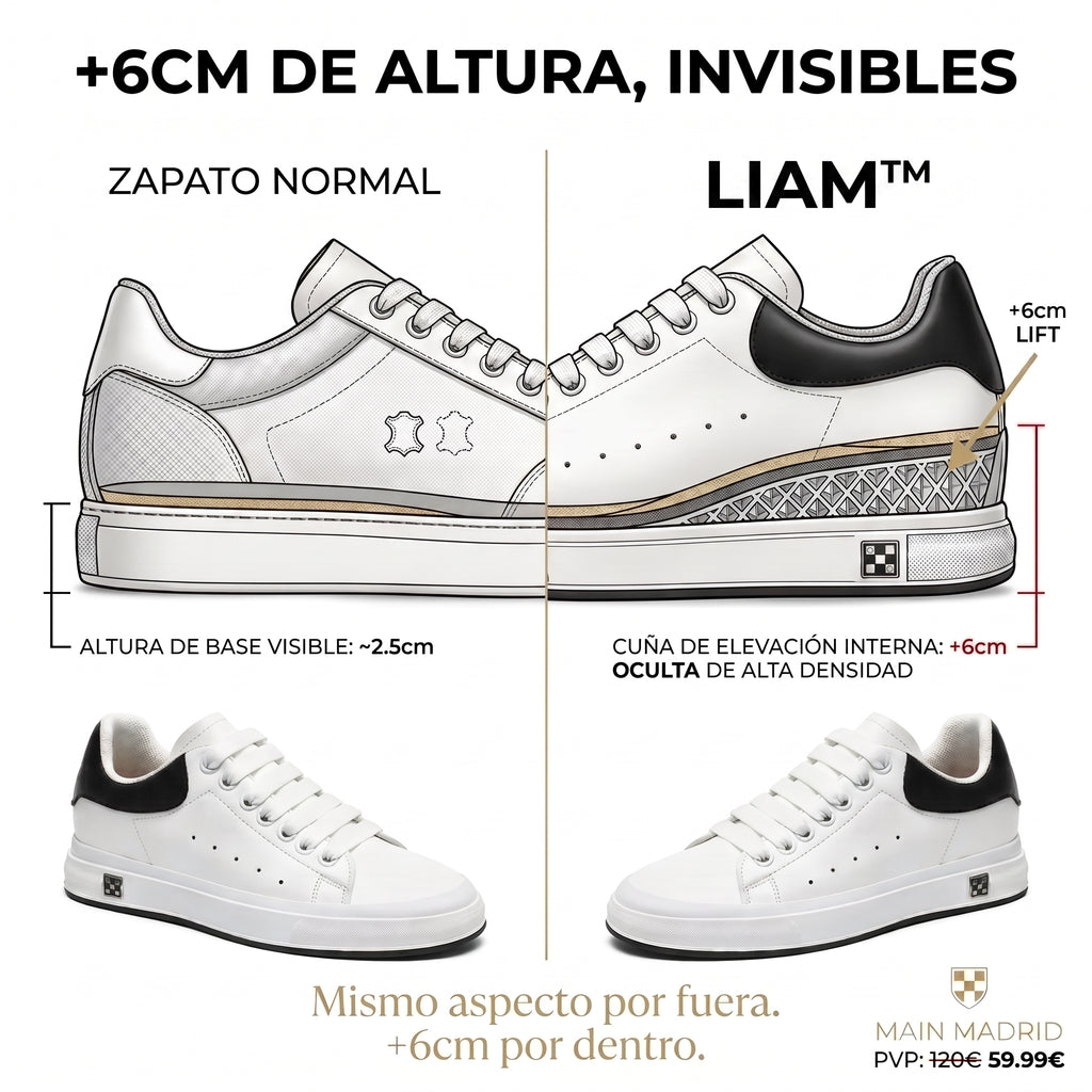 LIAM™ | AUMENTA TU ALTURA (+6cm +8cm)