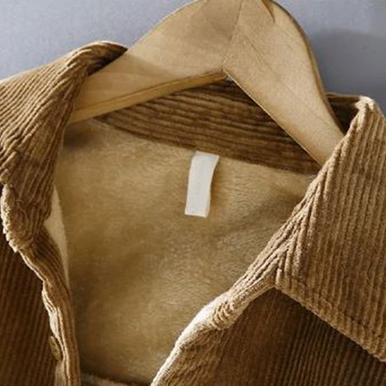 Oxford Corduroy Overshirt – Versatility and Textured Thermal Comfort