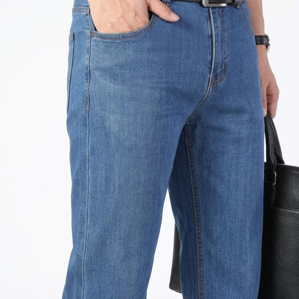Vaquero de Algodón Recto Estilo casual y Business para Hombre