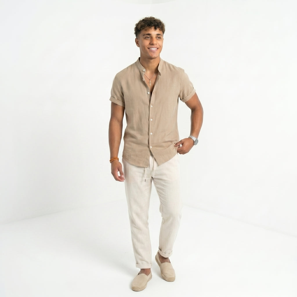 Conjunto Veraniego Algodón-Lino