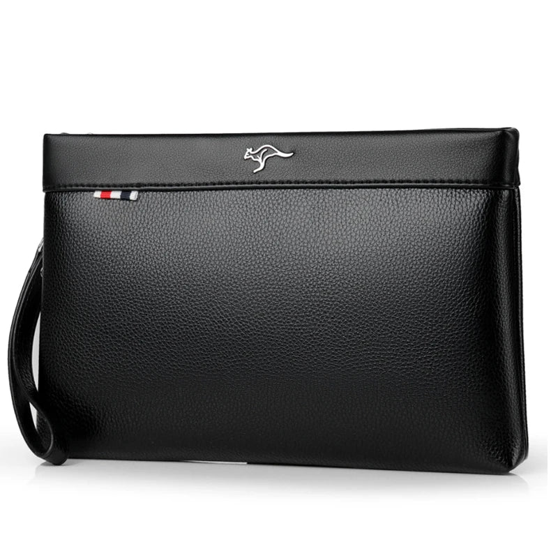 Bolso de Mano Hombre "Milano" – Cuero, Look Elegante