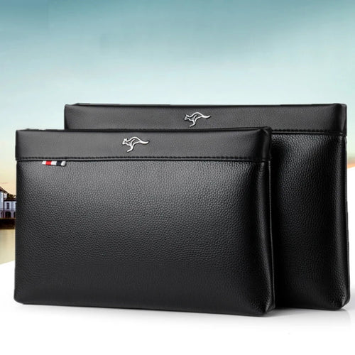 Bolso de Mano Hombre "Milano" – Cuero, Look Elegante