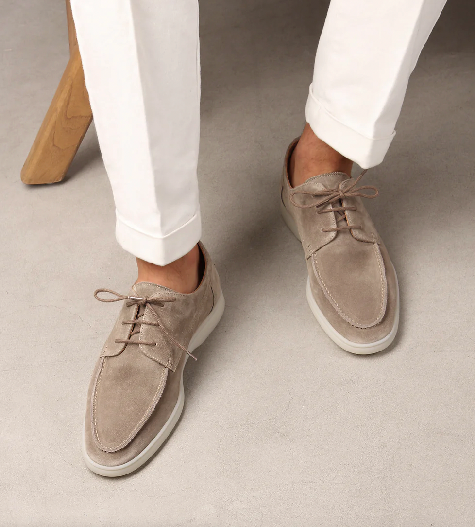 Men's casual suede loafers