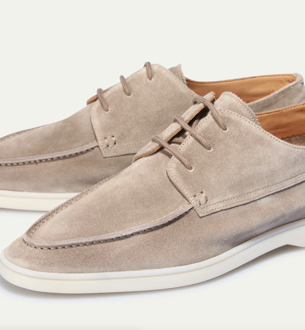 Men's casual suede loafers