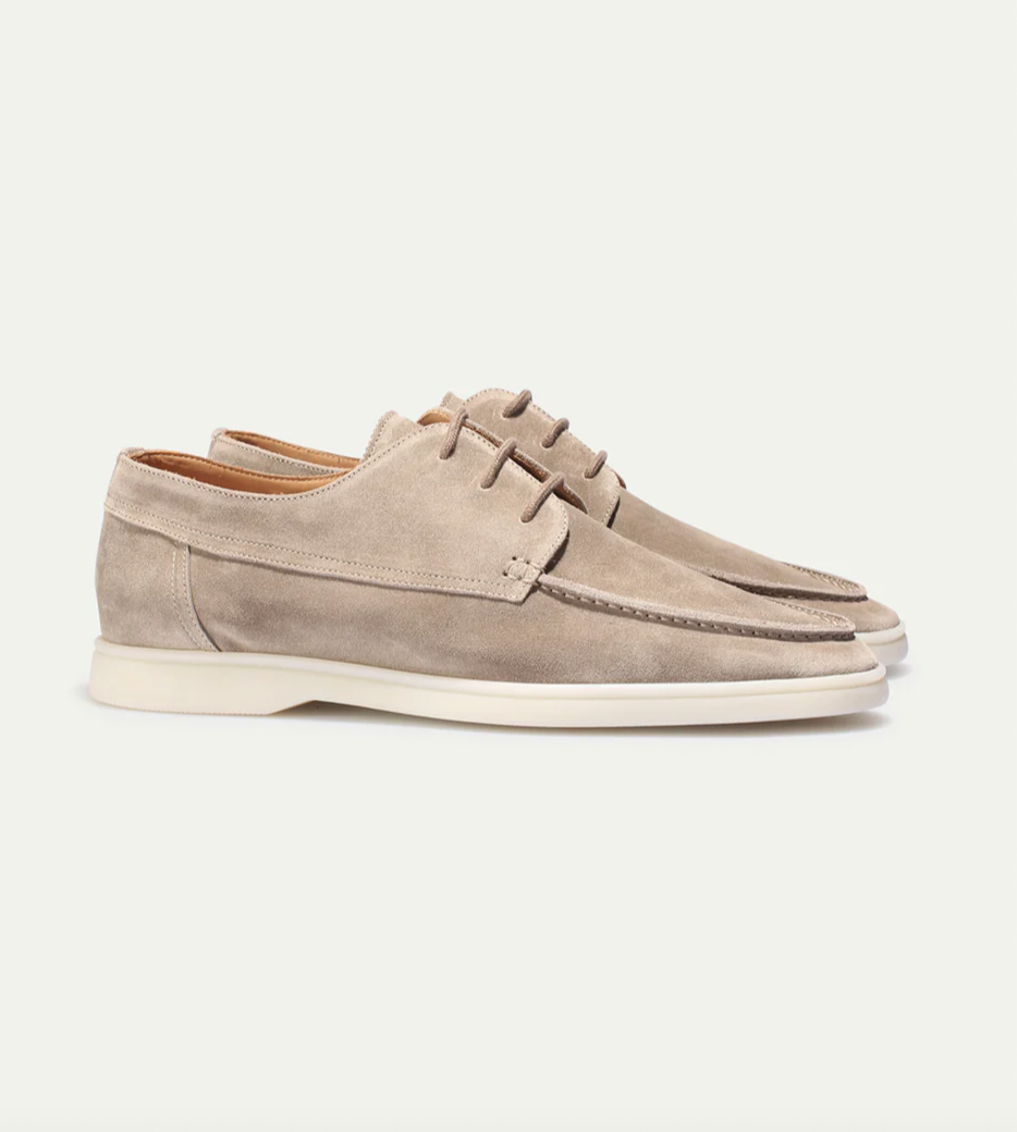 Men's casual suede loafers