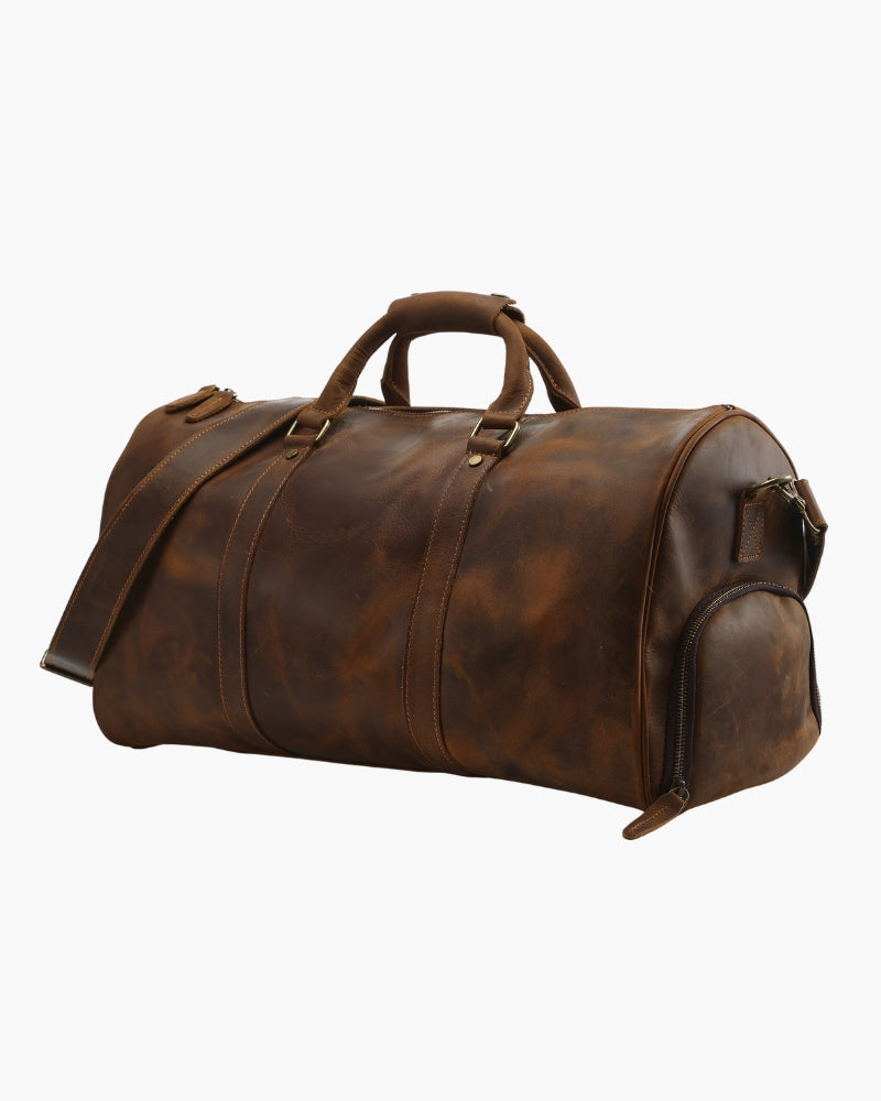 Bolso Weekend Argento Piel Vacuno Resistente