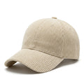 Gorra Duckbill de Pana Color Sólido para Hombre