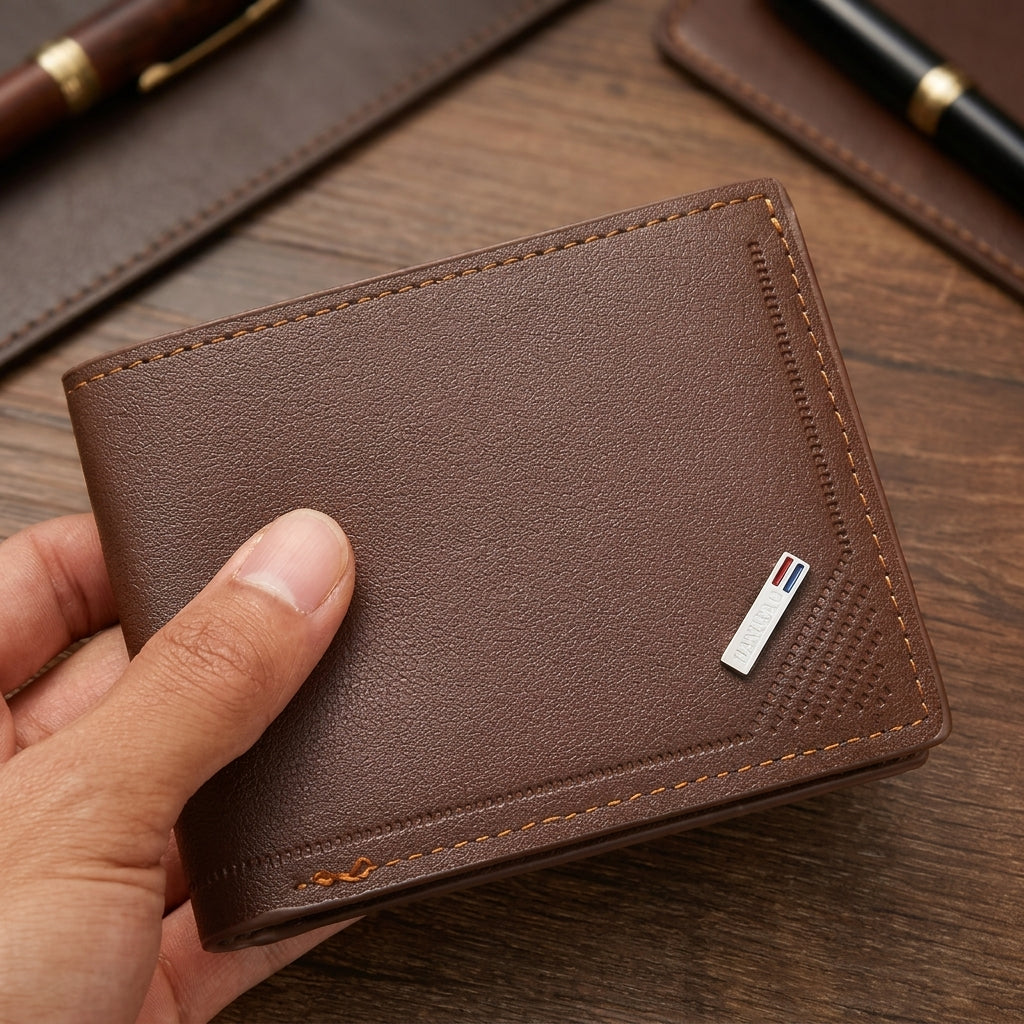 Cartera Fenwick Cuero PU Suave de Bolsillo