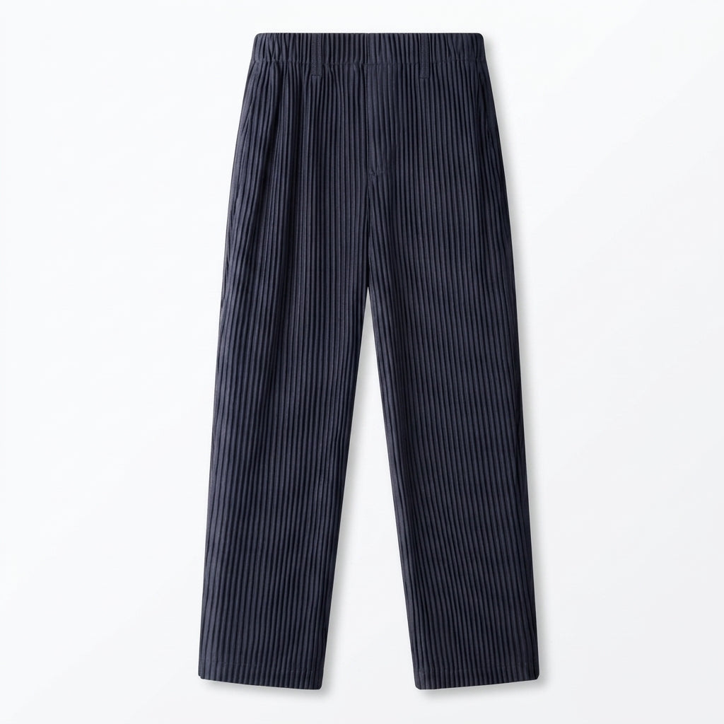 Pantalón Argento Plisado Business Casual Hombre