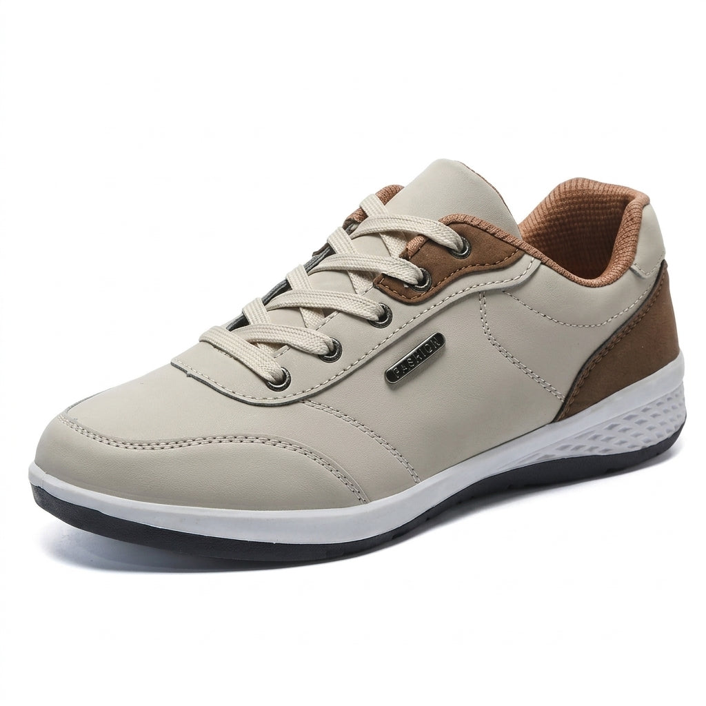 Zapatillas Deportivas Cuero PU para Caminar - Hombre