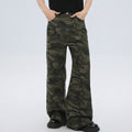 Pantalón Vaquero Hombre – Mezcla Algodón, Pierna Ancha Cómoda