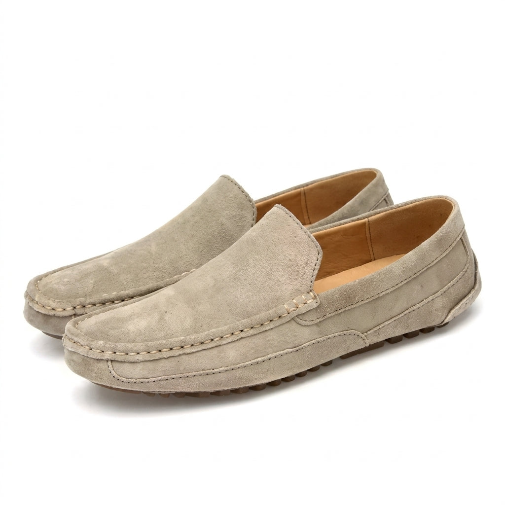 Mocasines Náuticos de Ante - Business Casual Hombre