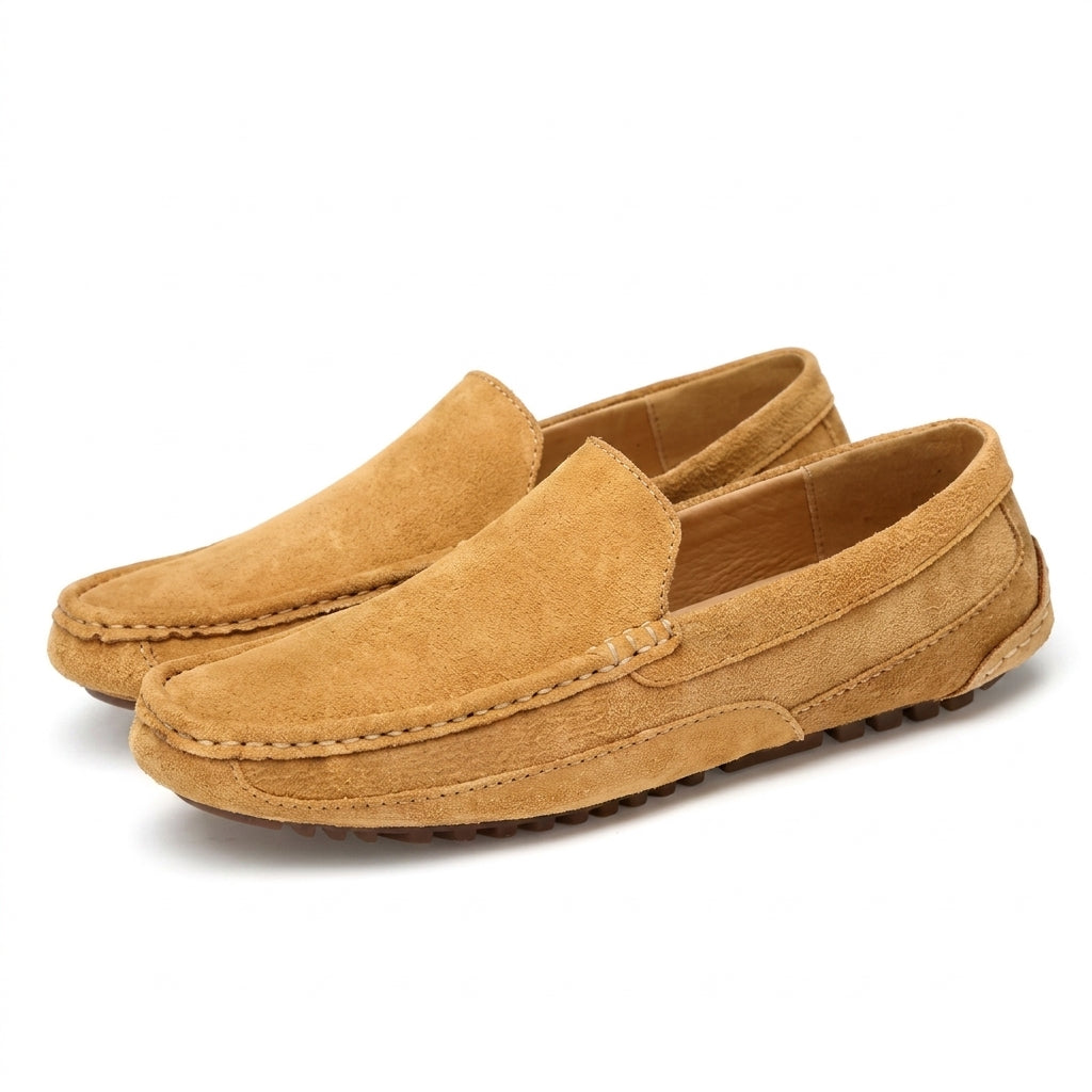 Mocasines Náuticos de Ante - Business Casual Hombre