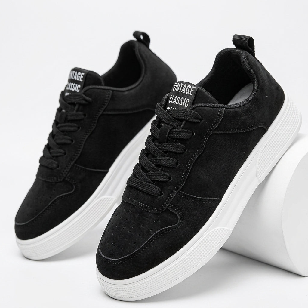 Sneakers Casuales Antideslizantes Cuero