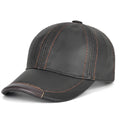 Gorra de Piel Vacuna para Hombre