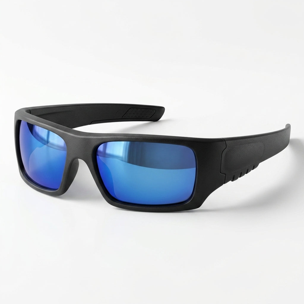Gafas de Sol "Racer" – Rectangulares UV400, Estilo Vintage