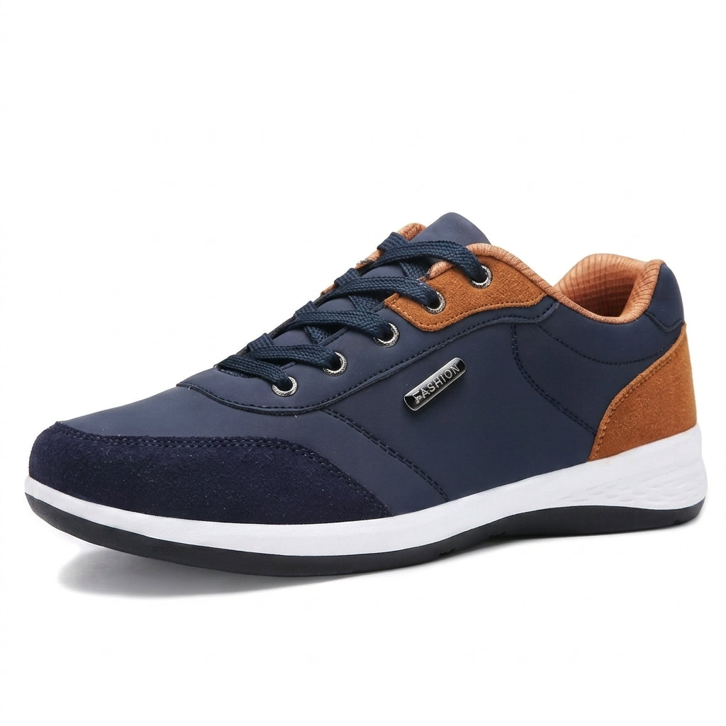 Zapatillas Deportivas Cuero PU para Caminar - Hombre