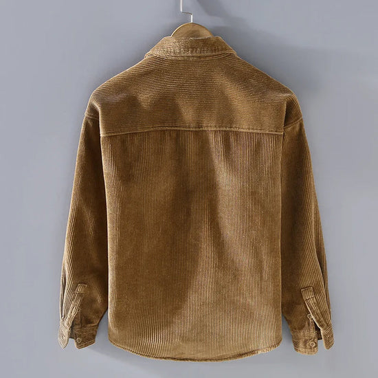Oxford Corduroy Overshirt – Versatility and Textured Thermal Comfort