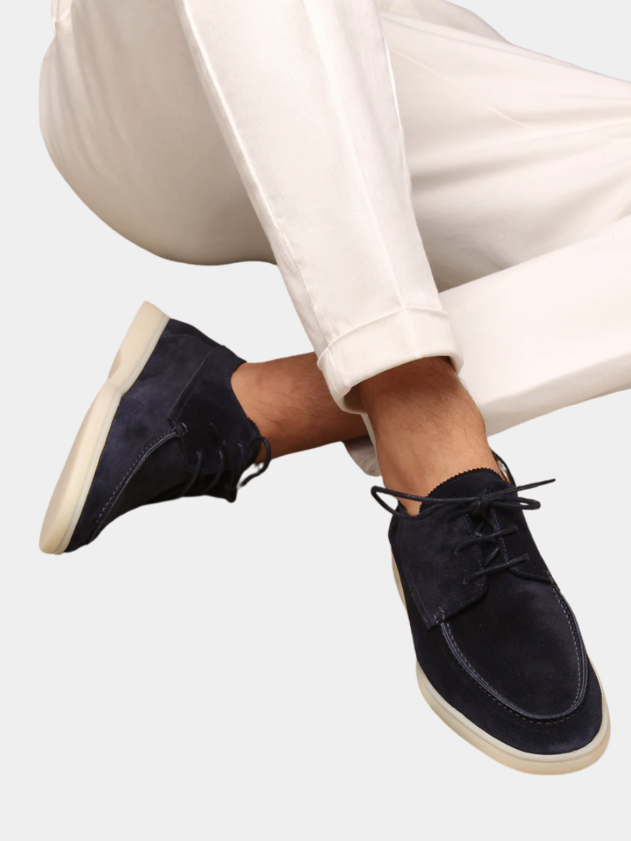 Men's casual suede loafers