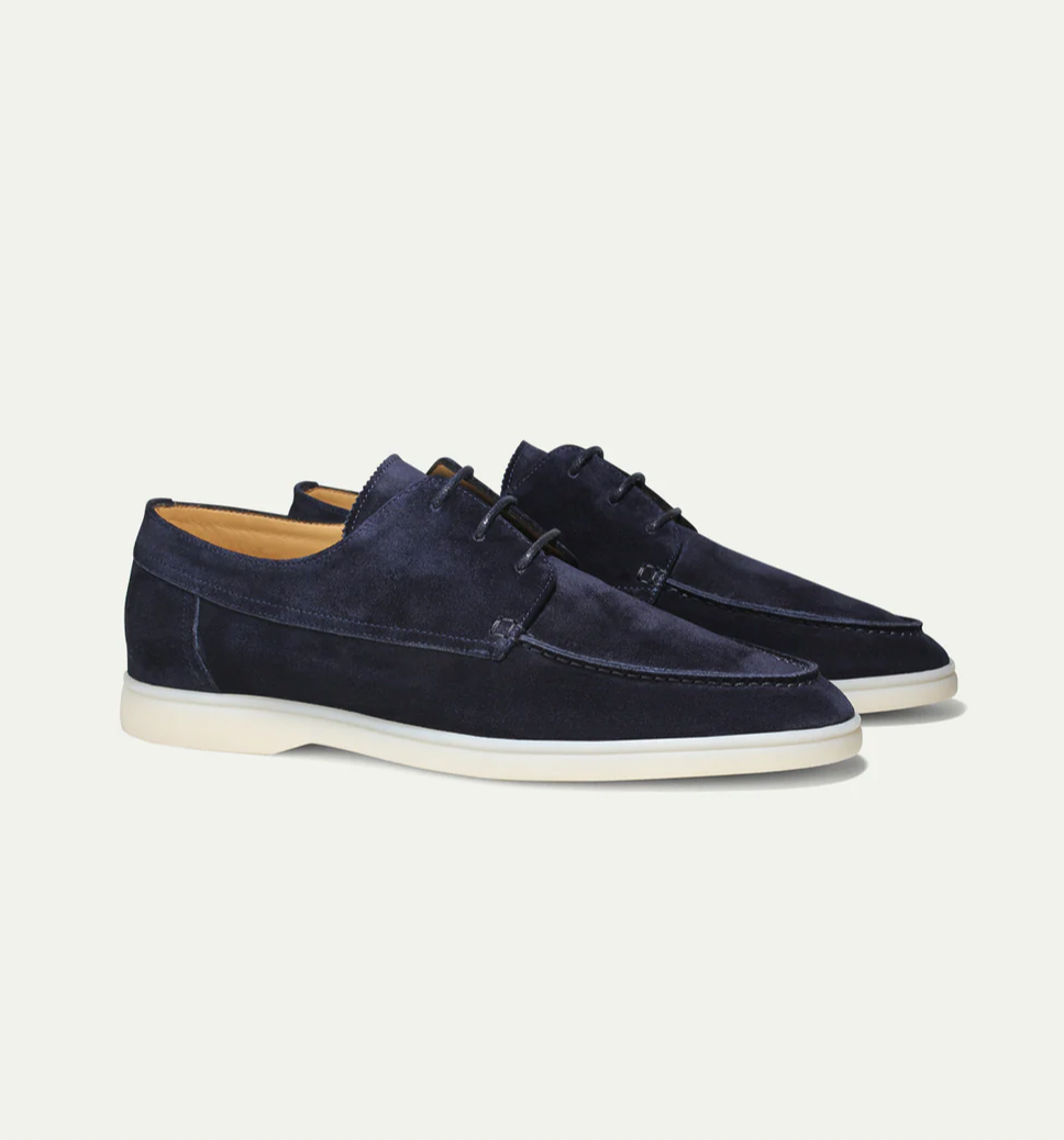 Men's casual suede loafers