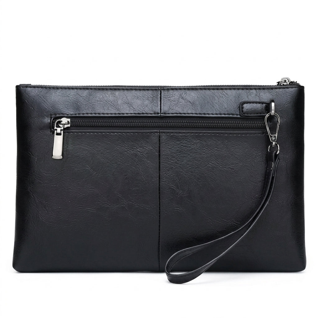 Bolso de Mano Cuero PU Forro Poliéster Hombre