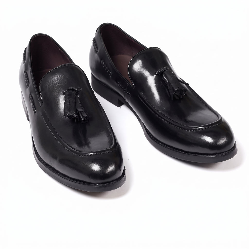 Mocassins élégants en cuir de vache pour homme