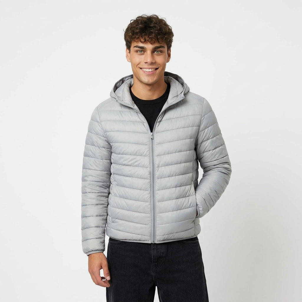 Ultra-Light Hooded Down Jacket