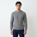 Jersey de Punto 100% Algodón Hombre Cuello Redondo Casual