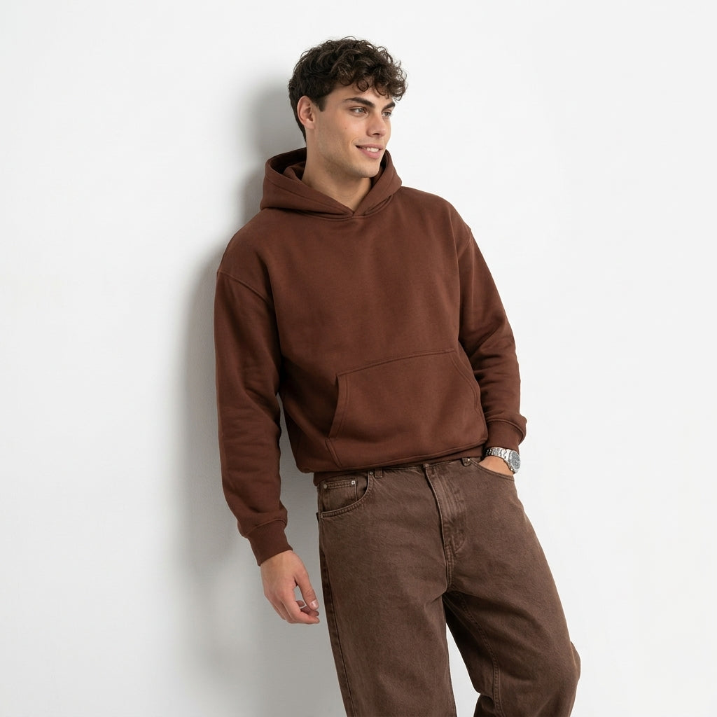 Men's Thick Hooded Sweatshirt