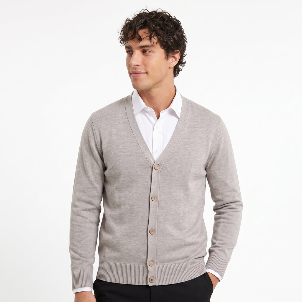 Cárdigan De Punto Para Hombre