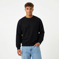 Sudadera básica de cuello redondo