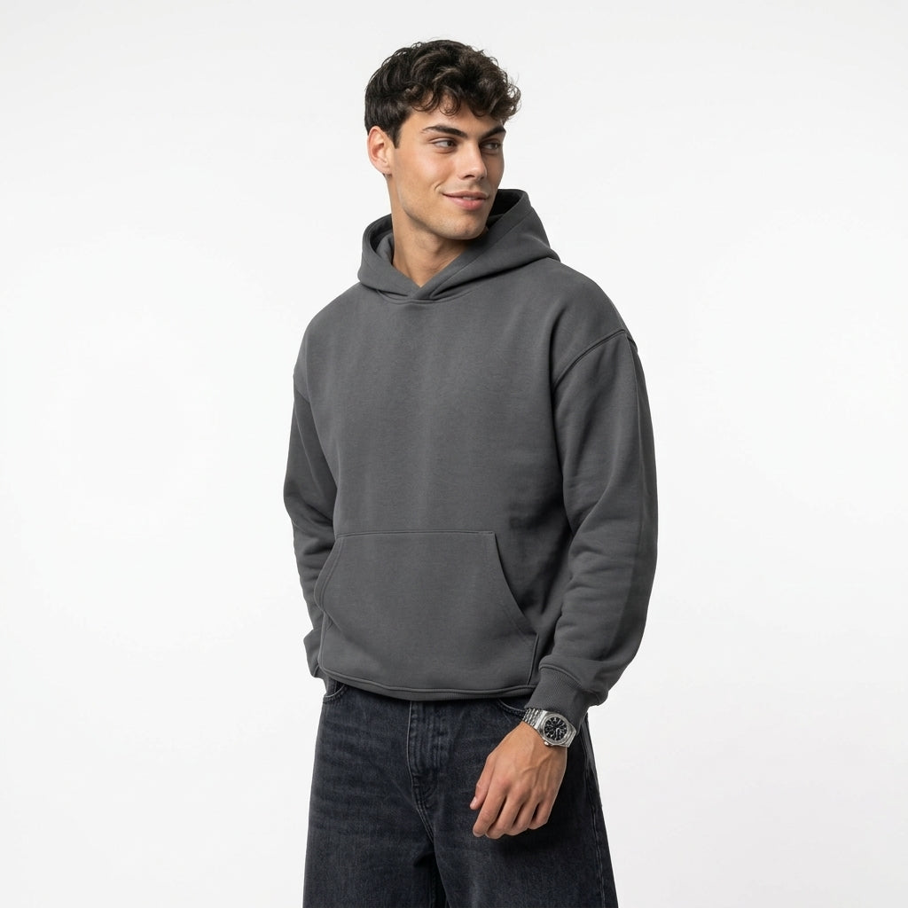 Men's Thick Hooded Sweatshirt