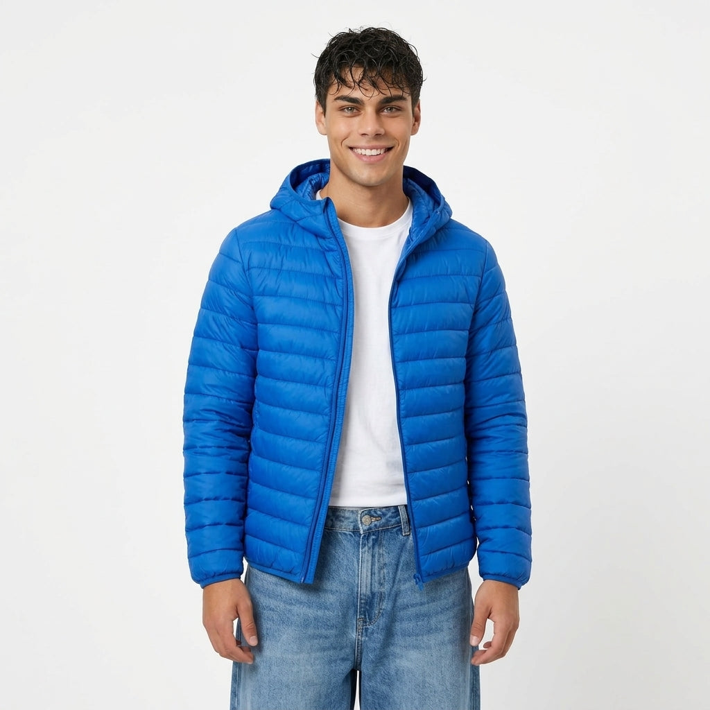 Ultra-Light Hooded Down Jacket
