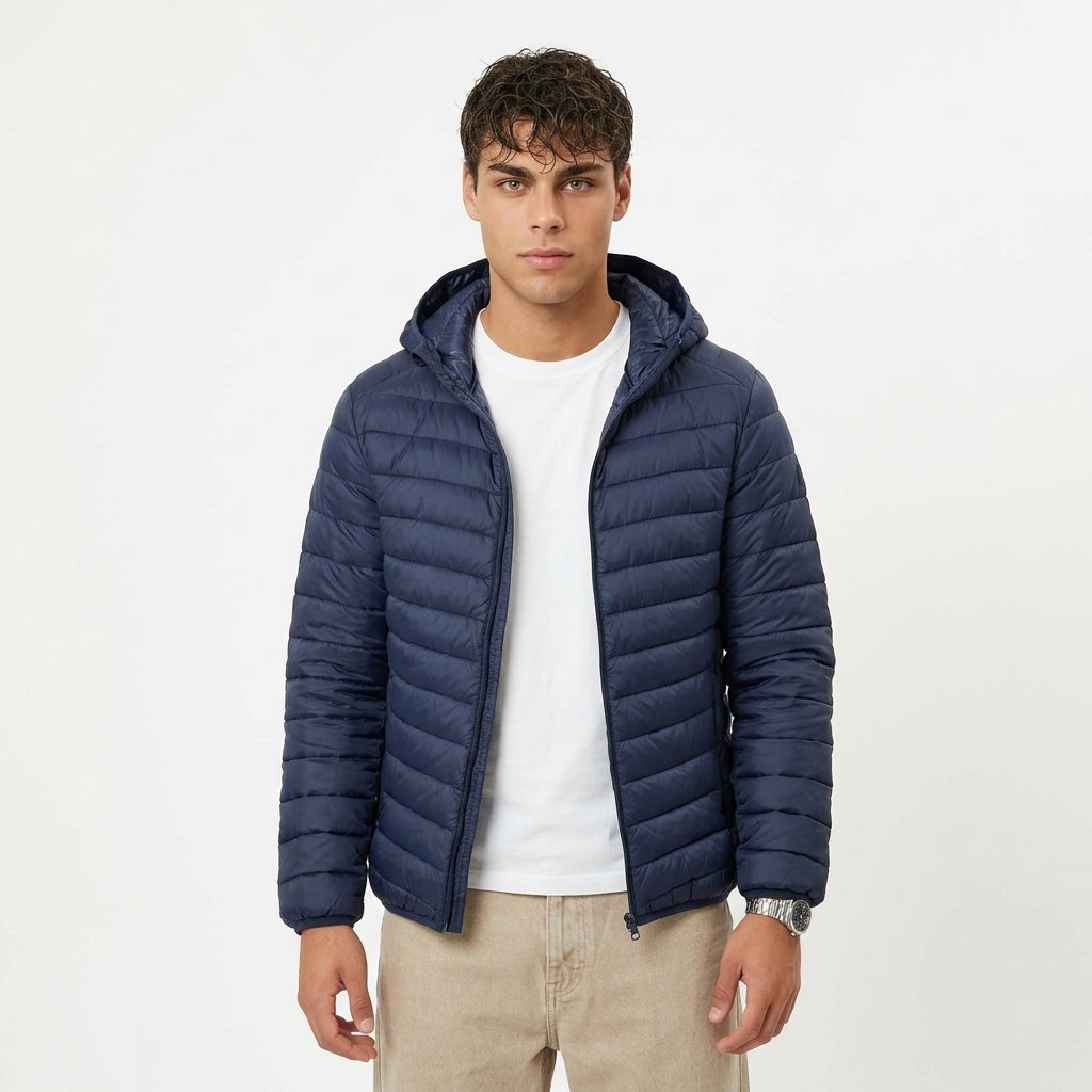 Ultra-Light Hooded Down Jacket