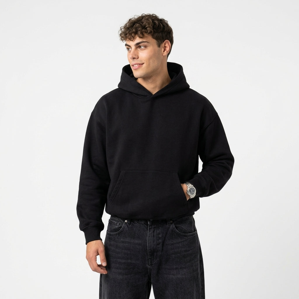 Men's Thick Hooded Sweatshirt