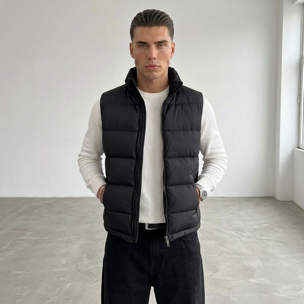 Chaleco Nordic Plumífero Cortavientos Hombre