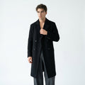 Long manteau en laine pour homme