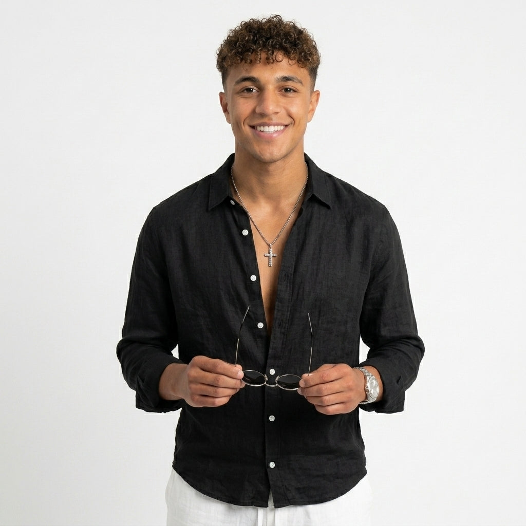 Camisa Riviera Linen Overshirt